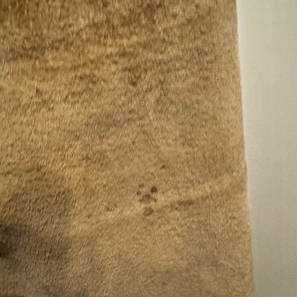 Live a Little Brown Suede Leather Jacket Blazer Size S Western Rustic Moto Chic - Picture 5 of 16